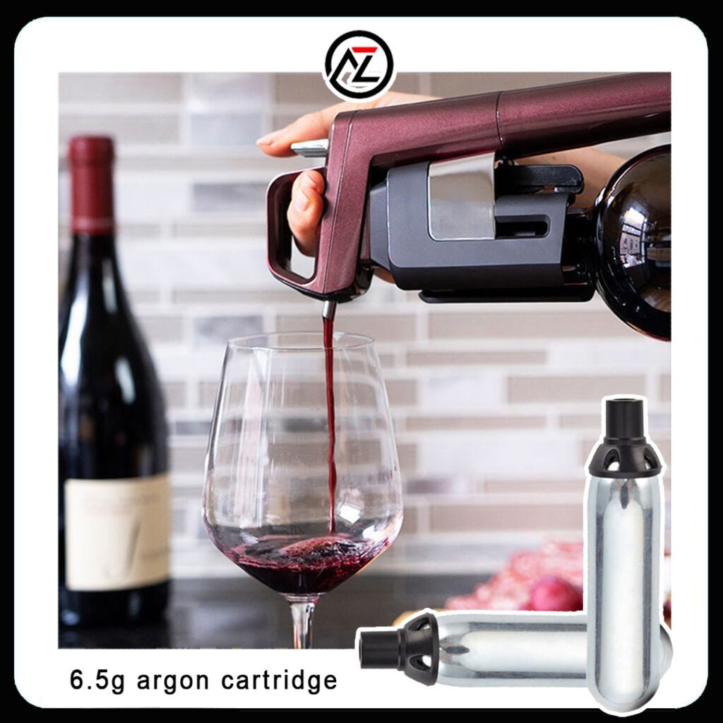 does argon affect the aroma or flavor of fine wines