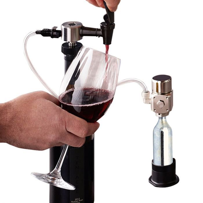 how to identify and test high quality argon cartridges for wine use