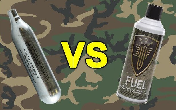 is co2 better than green gas in cold weather airsoft games