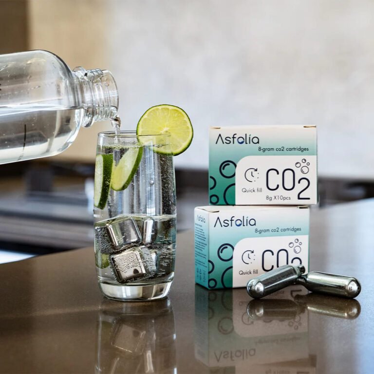 how many liters of soda can an 8g co2 cartridge really carbonate