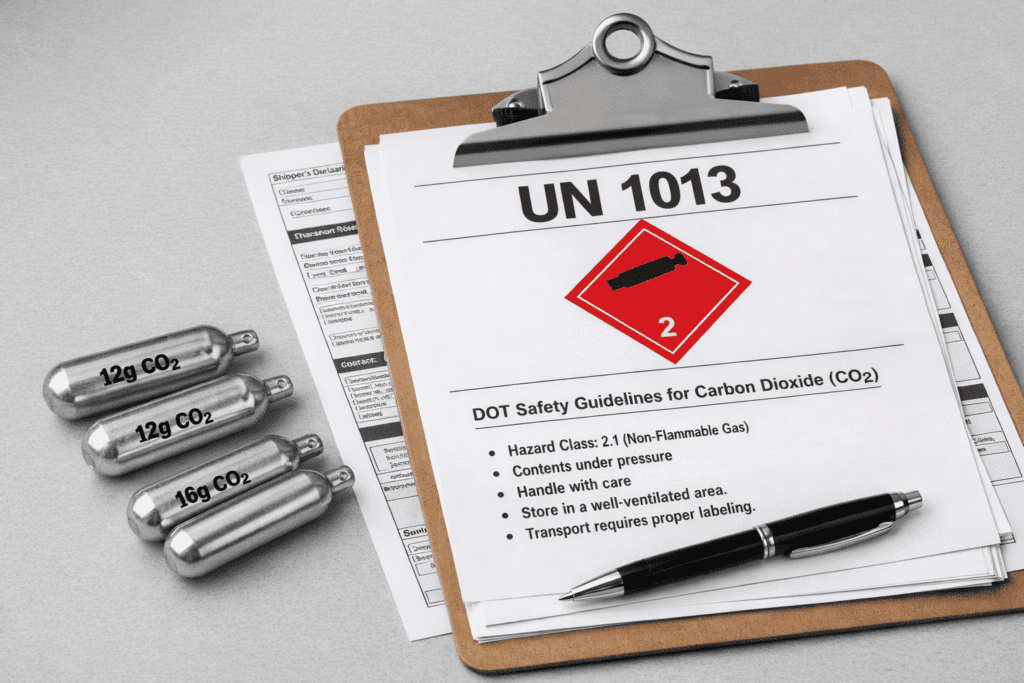 co2 cartridge complicance and labeling click for full specs